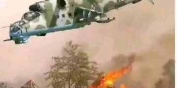 Unknown gunship bombard President Kiir’s backyard, Gogrial East County