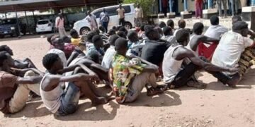 Police hunt on gangs leads to arrest of over 600 suspected members