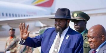 President Kiir back after 10 days visit to UAE