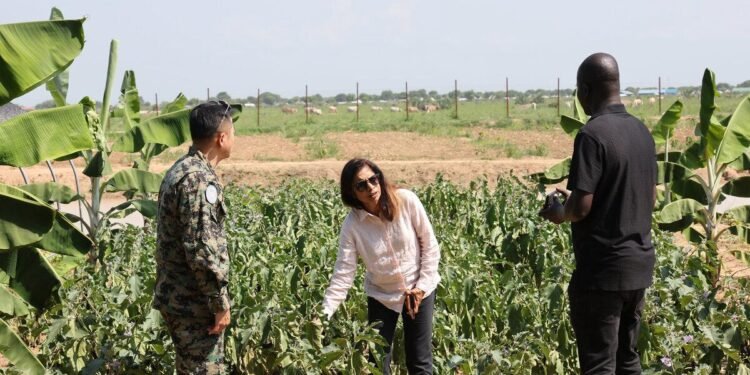 UNMISS partners with university to combat food insecurity