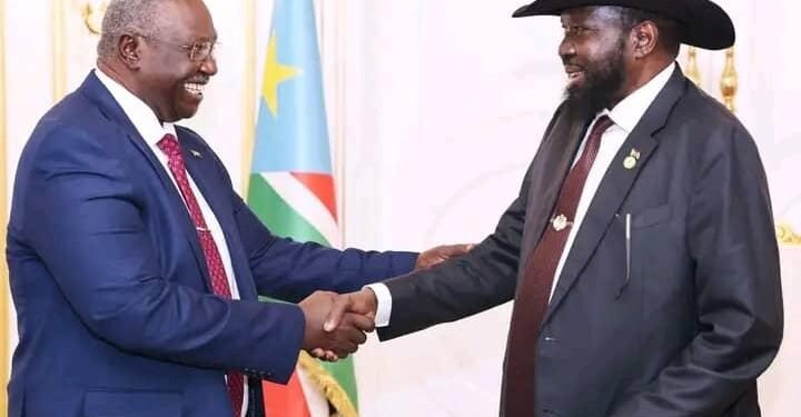 President Kiir, Sudan’s Malik Agar holds bilateral talks on economy and security cooperation