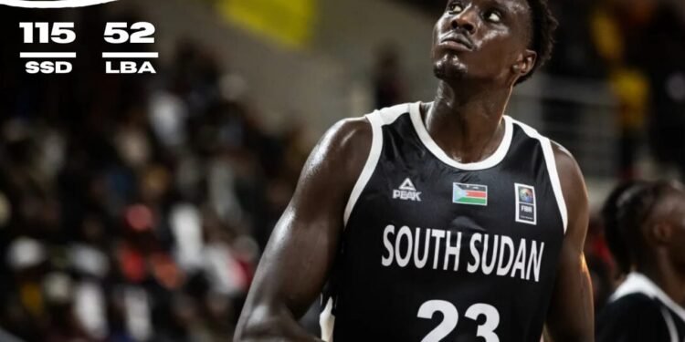 South Sudan Men basketball team restored their top-ranking credentials in a remarkable fashion by becoming the first team to hit the 100-point mark in the Championship.