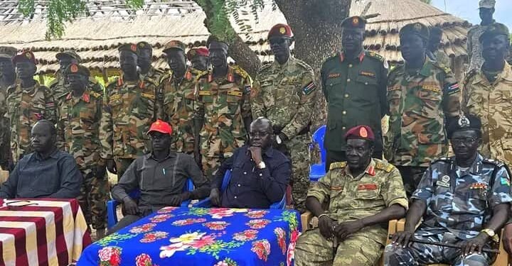 Warrap State Governor vows to improve army’s welfare