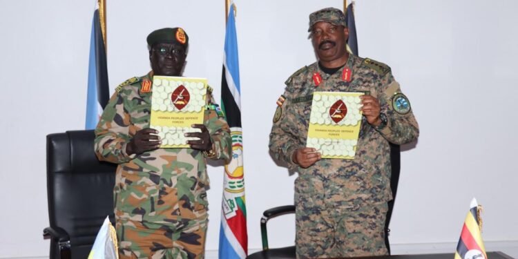 Uganda, South Sudan Military chiefs Vow to strengthen border security
