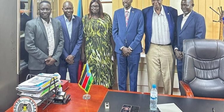 South Sudan football federation unveils development plan to Ministry of sports