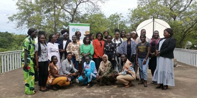 Over 30 female journalists trained on gender sensitive reporting