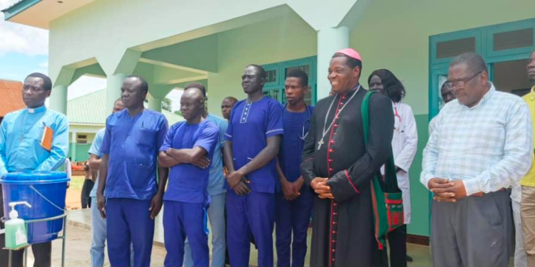 Nzara’s new pediatric ward opens, Bishop Calls for Healing with Compassion