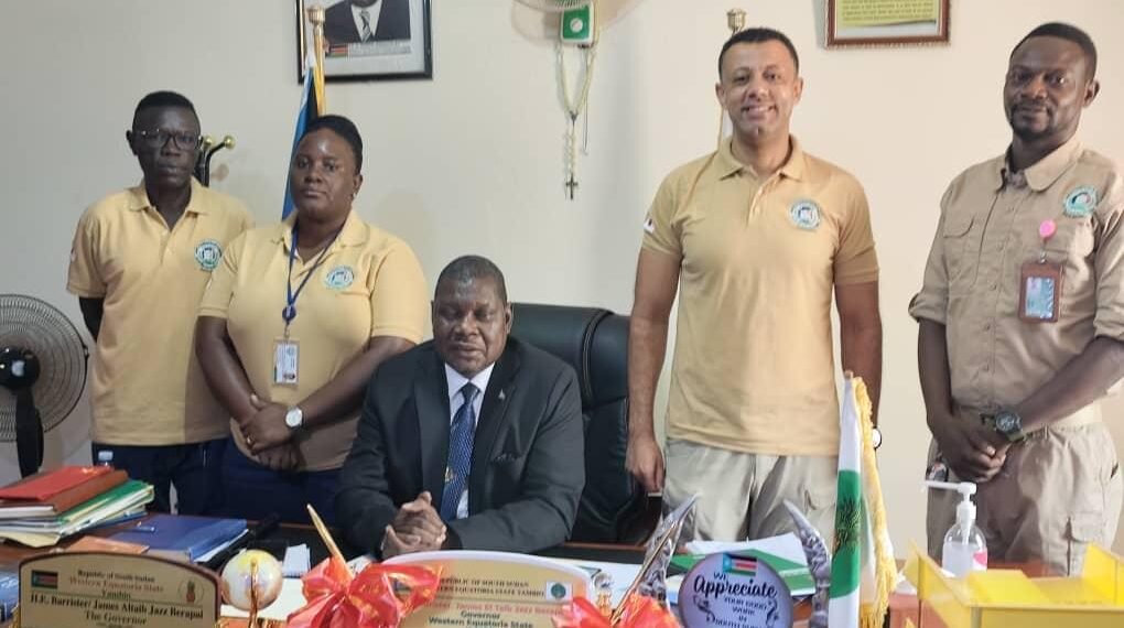 Governor Berapai tasks CTSAMVM to expose perpetrators of violence in Greater Tombura