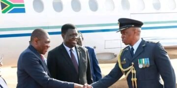 South Africa’s Deputy President arrives in Juba to revive stalled peace deal
