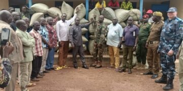 Ezo Community Shows Solidarity with SSPDF through Historic Food Donation in Western Equatoria