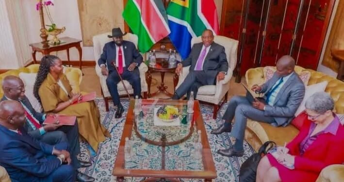 Kiir, Ramaphosa reaffirm commitment to peace, democratic elections