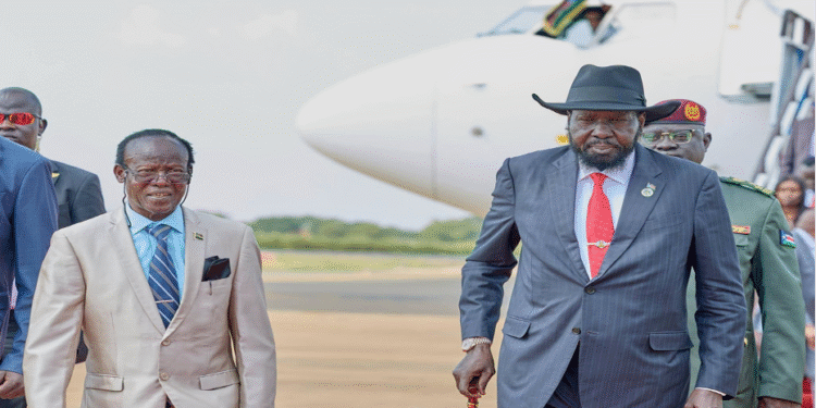 President Kiir returns to Juba after talks with South Africa’s Ramaphosa on Dec polls