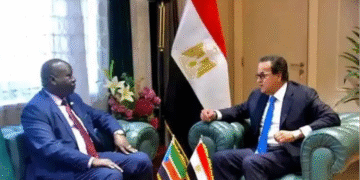 South Sudan embassy in Egypt apologizes for upside-down flag display